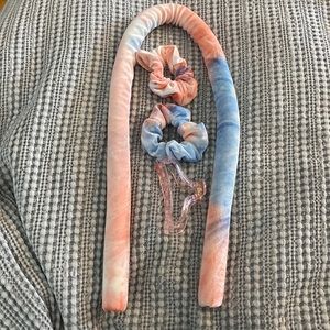 No heat hair curling set